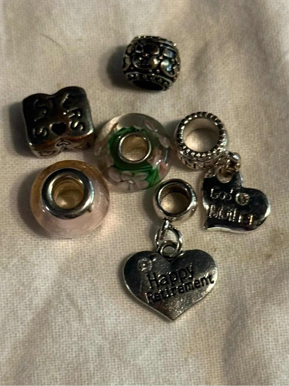 Chamilla .925 Sterling Silver Charm Bracelet FULL! - Picture 9 of 12